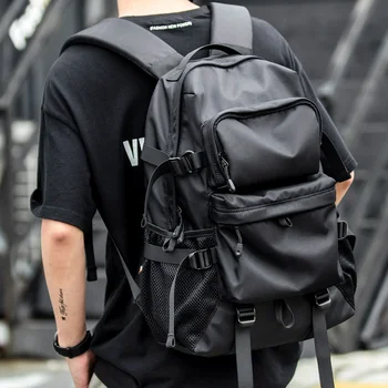 Хорошо продается Повседневный мужской рюкзак в Уличном стиле Большой емкости 17 дюймов Для Ноутбука, рюкзак Для путешествий, Школьный рюкзак для Университетского колледжа