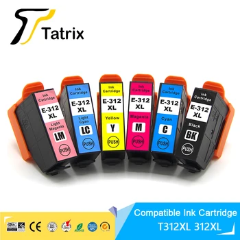 Цветной струйный картридж премиум-класса Tatrix T312XL 312XL для принтера Epson Expression Photo XP-8500